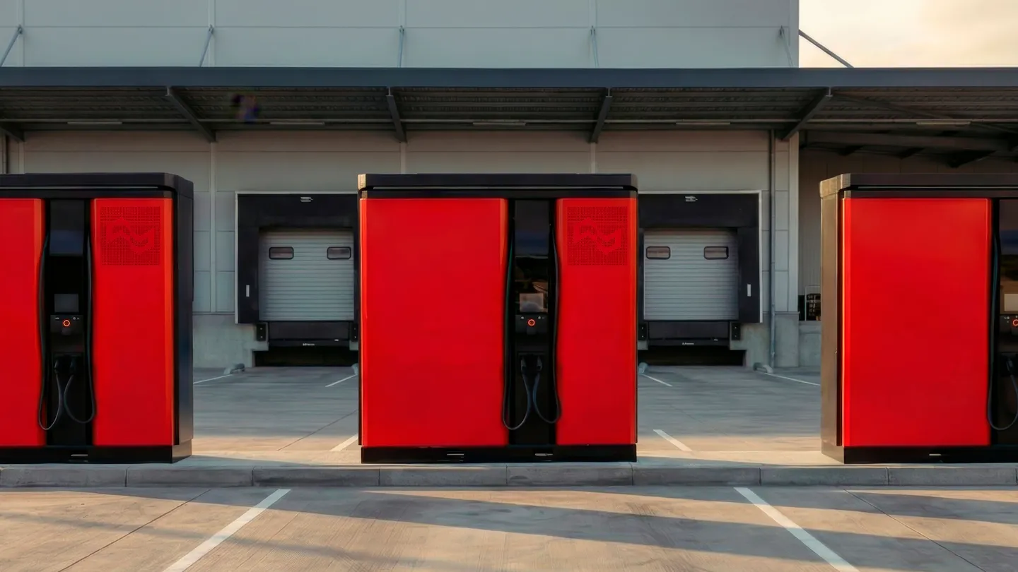 Battery-buffered charging works at the edge of the grid