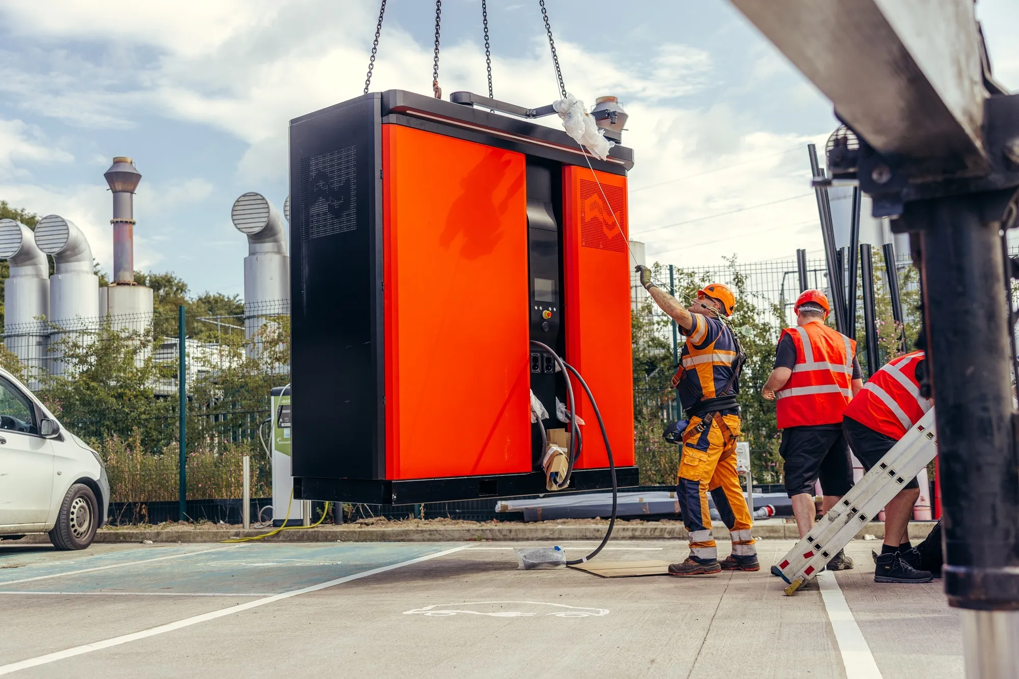 Fixed infrastructure versus deployable charging